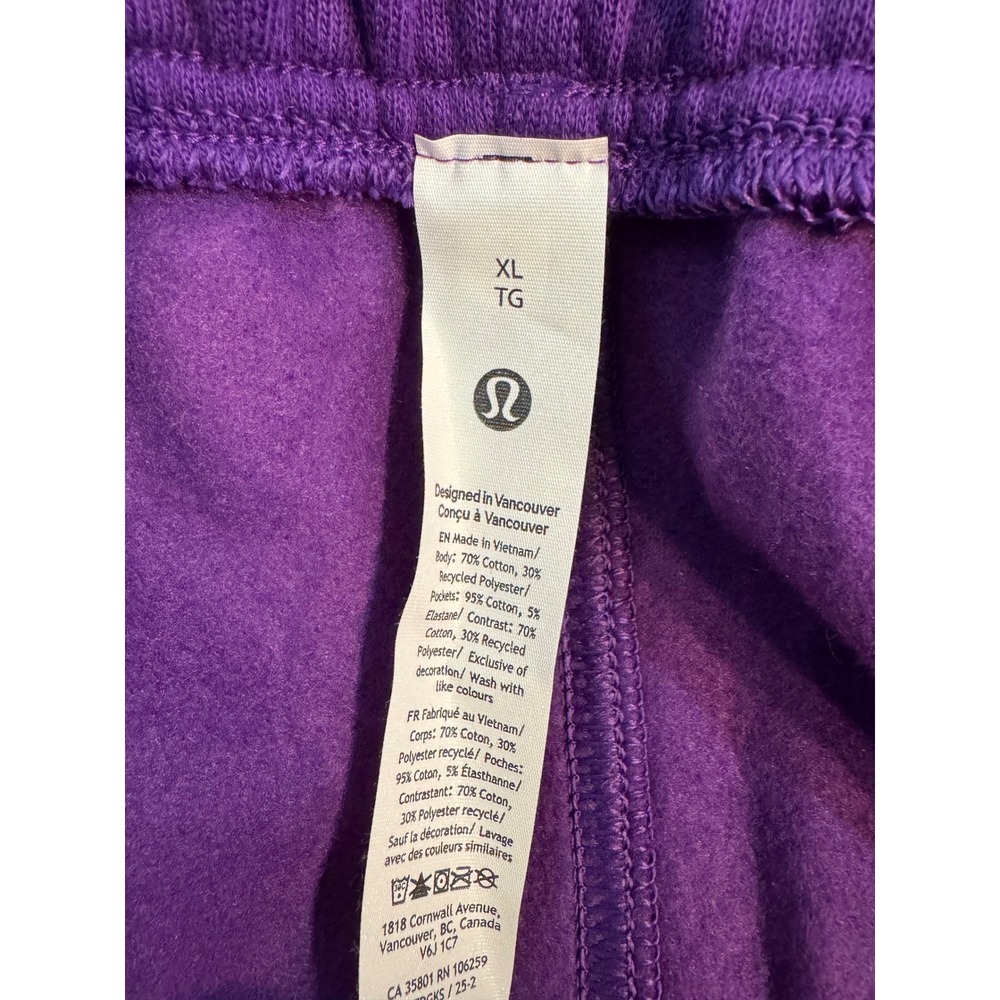 Lululemon Scuba Mid-Rise Oversized Short 3" Trim College Purple XL LW7DGKS NWT - Picture 5 of 6